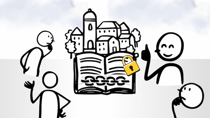 Illustration blockchain